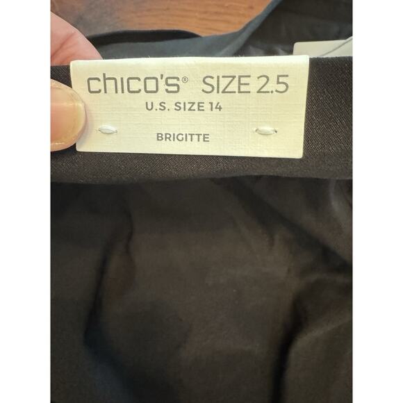 Chicos Brigitte WOMENS Zenergy GOLF by CHICO'S BLACK PULL ON SKORT Sz 2.5 US 14 - Picture 15 of 15